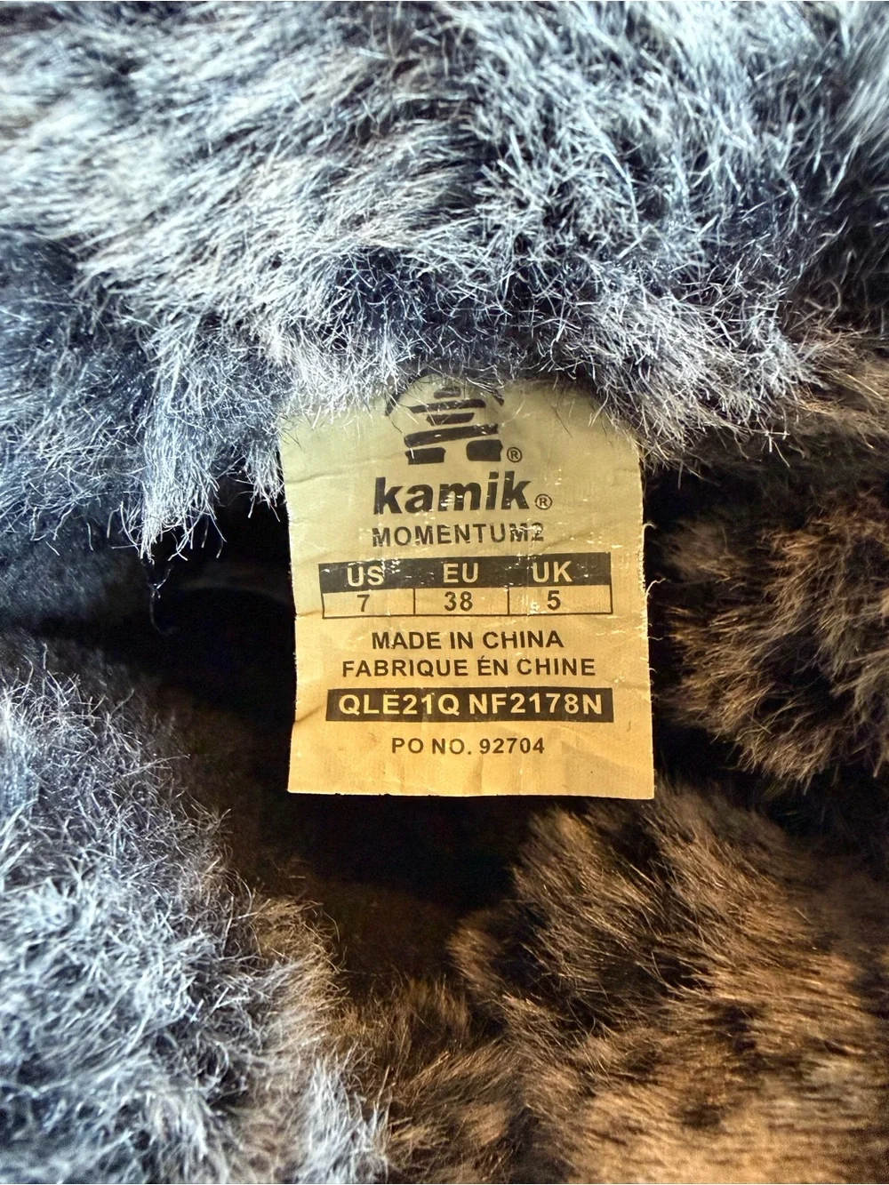 Kamik Women's Black Faux-Fur Trim Winter Boots